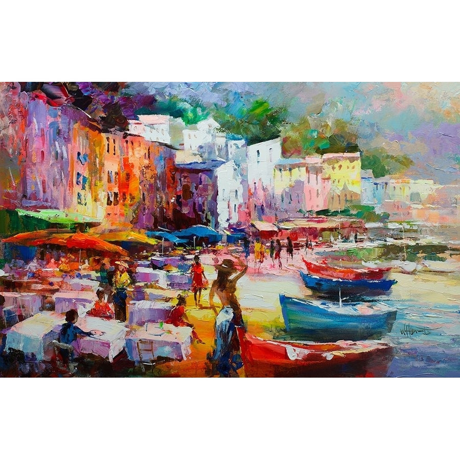 Holiday Harbour club Poster Print by Willem Haenraets-VARPDXGA0100463 Image 1