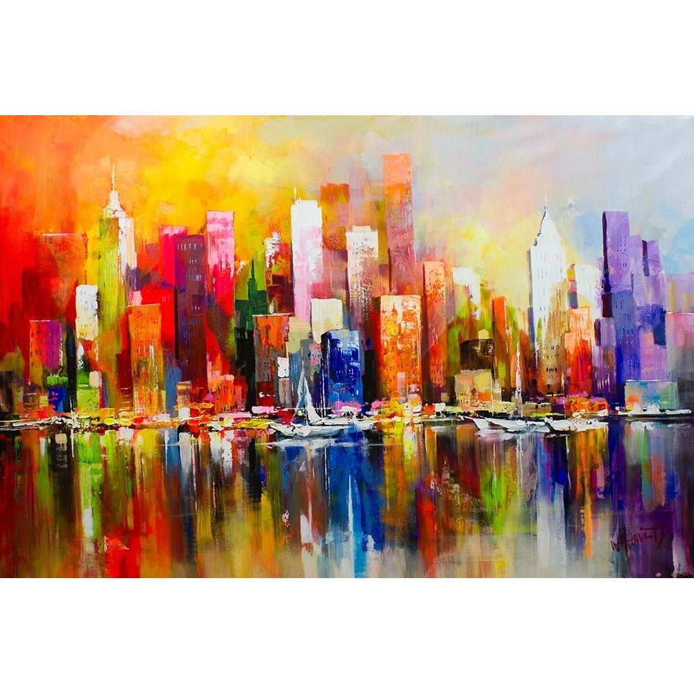 City view II Poster Print by Willem Haenraets-VARPDXGA0100467 Image 1