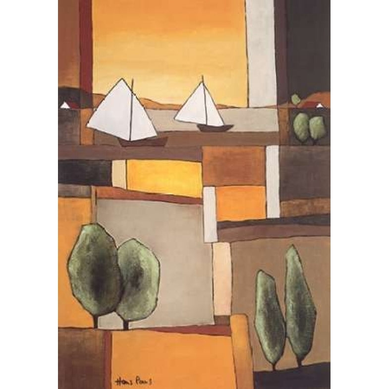 Two Boats II Poster Print by Hans Paus-VARPDXGA0102140 Image 2