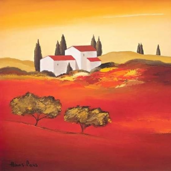 Tuscan red VI Poster Print by Hans Paus-VARPDXGA0102329 Image 1