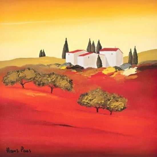 Tuscan red III Poster Print by Hans Paus-VARPDXGA0102328 Image 2