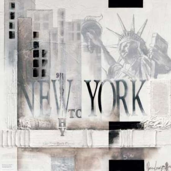 York Why WTC Poster Print by Marie-Louise Oudkerk-VARPDXGA0116239 Image 1