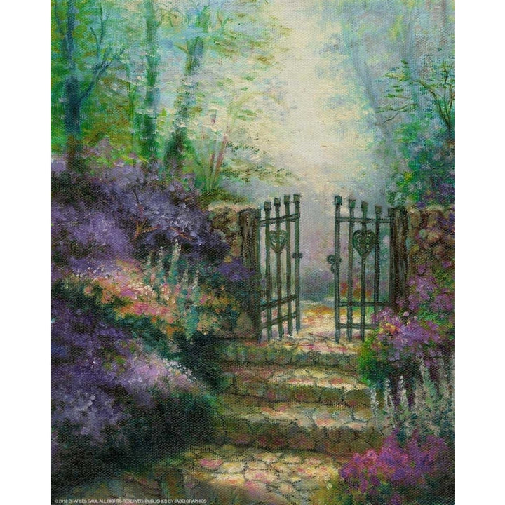 Woodland Gate Lilacs Poster Print by Charles Gaul-VARPDXGAU1500 Image 2