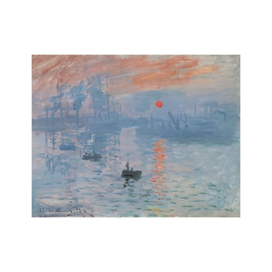 Impression soleil levant Poster Print by Claude Monet-VARPDXGC007 Image 1