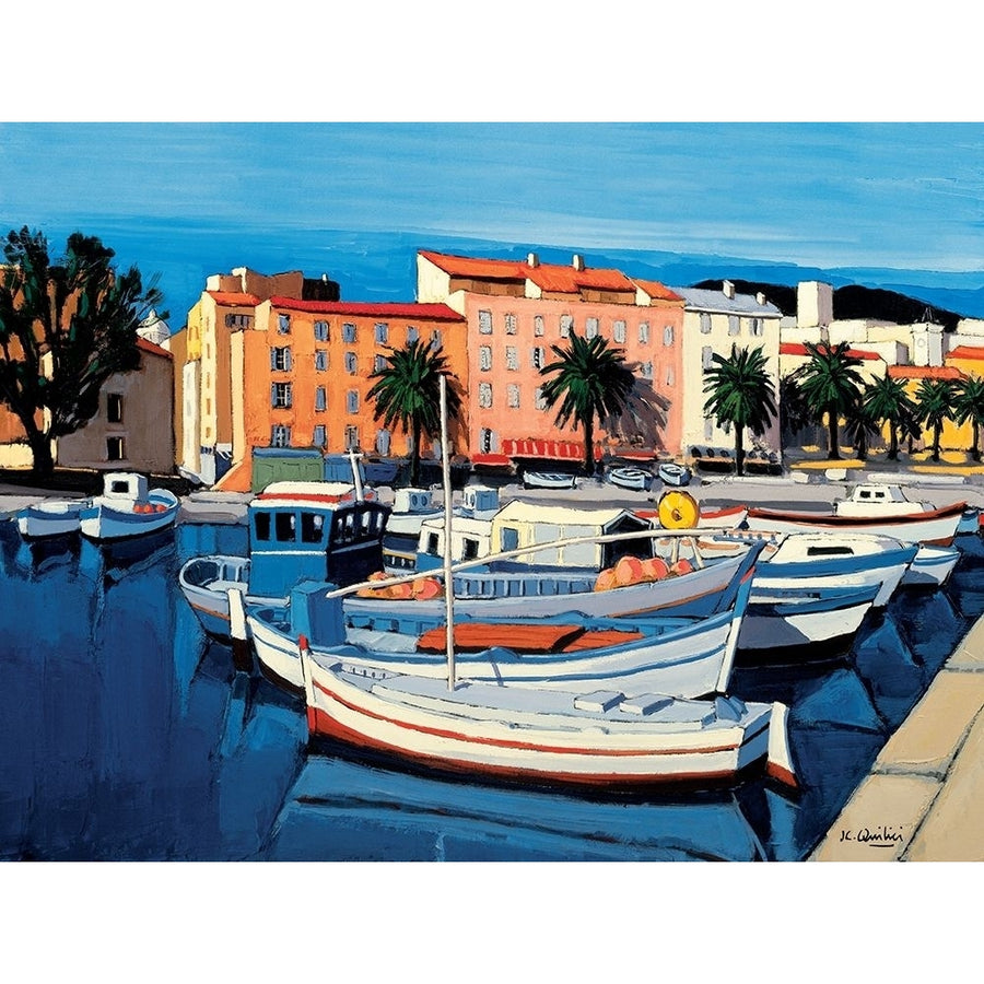 Barques de pecheurs dans le port dAjaccio Poster Print by Jean-Claude Quilici-VARPDXGC282 Image 1