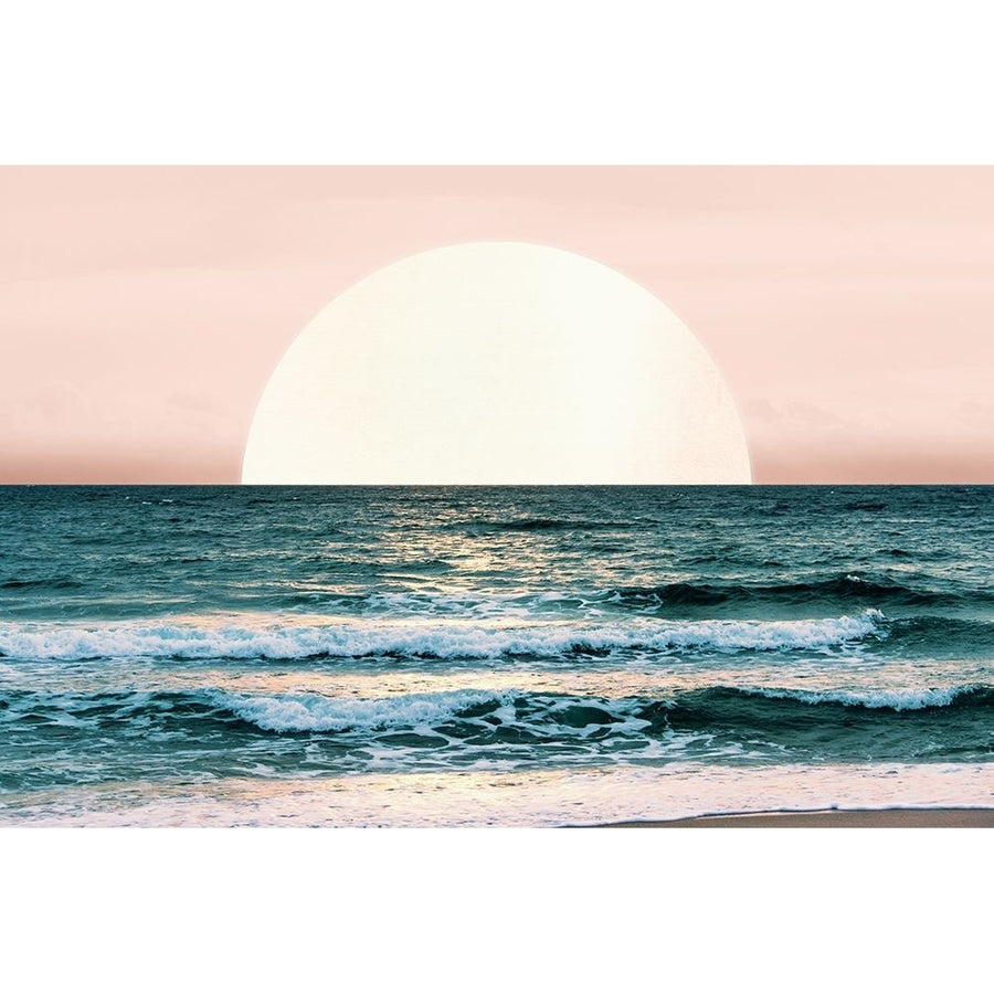 Summer Ocean Sunset Poster Print - Magick Nature-VARPDXGI329A Image 1