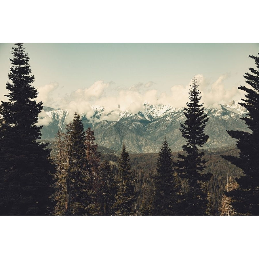 Snow Capped Mountain Forest Poster Print by Nature Magick Nature Magick-VARPDXGI489A Image 1