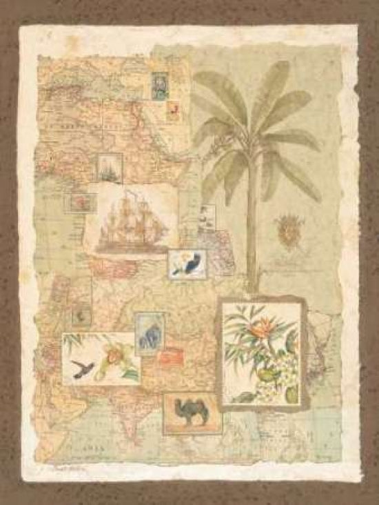 Exotic Shores II Poster Print by Pamela Gladding-VARPDXGLA248 Image 1