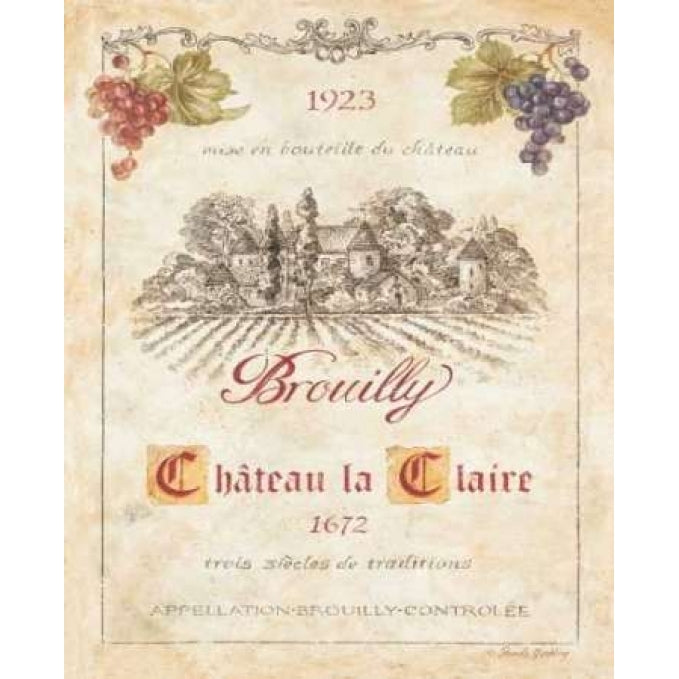 Brouilly Poster Print by Pamela Gladding-VARPDXGLA291 Image 1