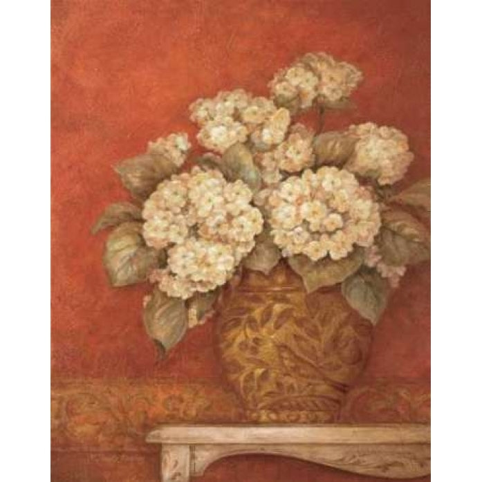 Villa Flora Hydrangeas Poster Print by Pamela Gladding-VARPDXGLA339 Image 1