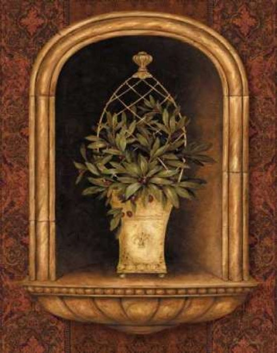 Olive Topiary Niches II Poster Print by Pamela Gladding-VARPDXGLA406 Image 1