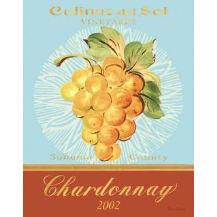 Chardonnay Poster Print by Pamela Gladding-VARPDXGLA416 Image 1