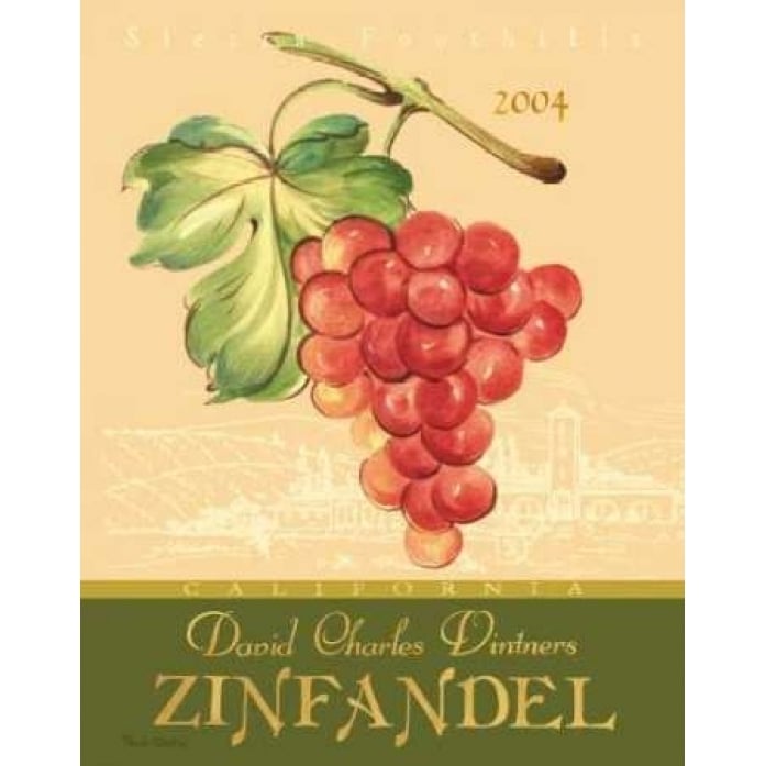 Zinfandel Poster Print by Pamela Gladding-VARPDXGLA414 Image 2