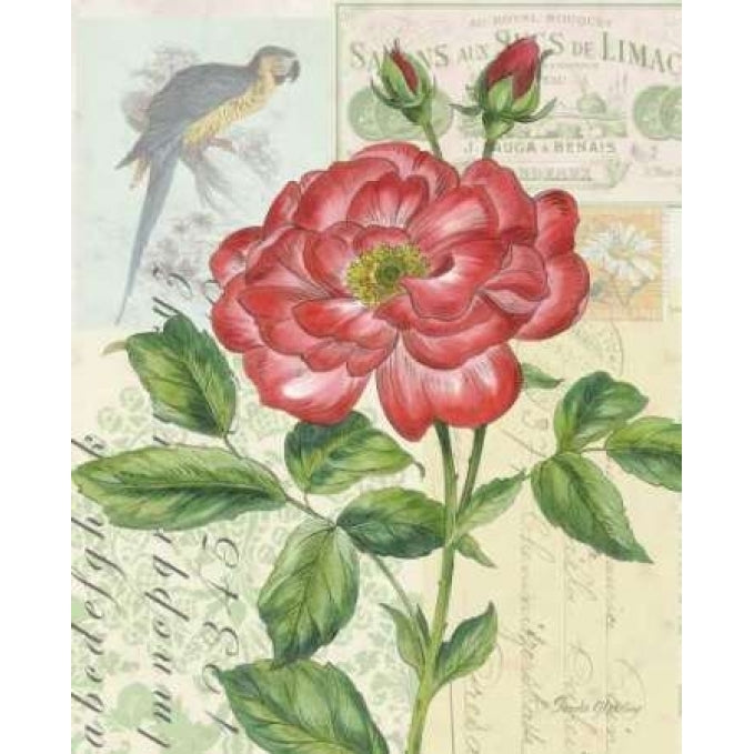 Rose Collage Poster Print by Pamela Gladding-VARPDXGLA541 Image 1