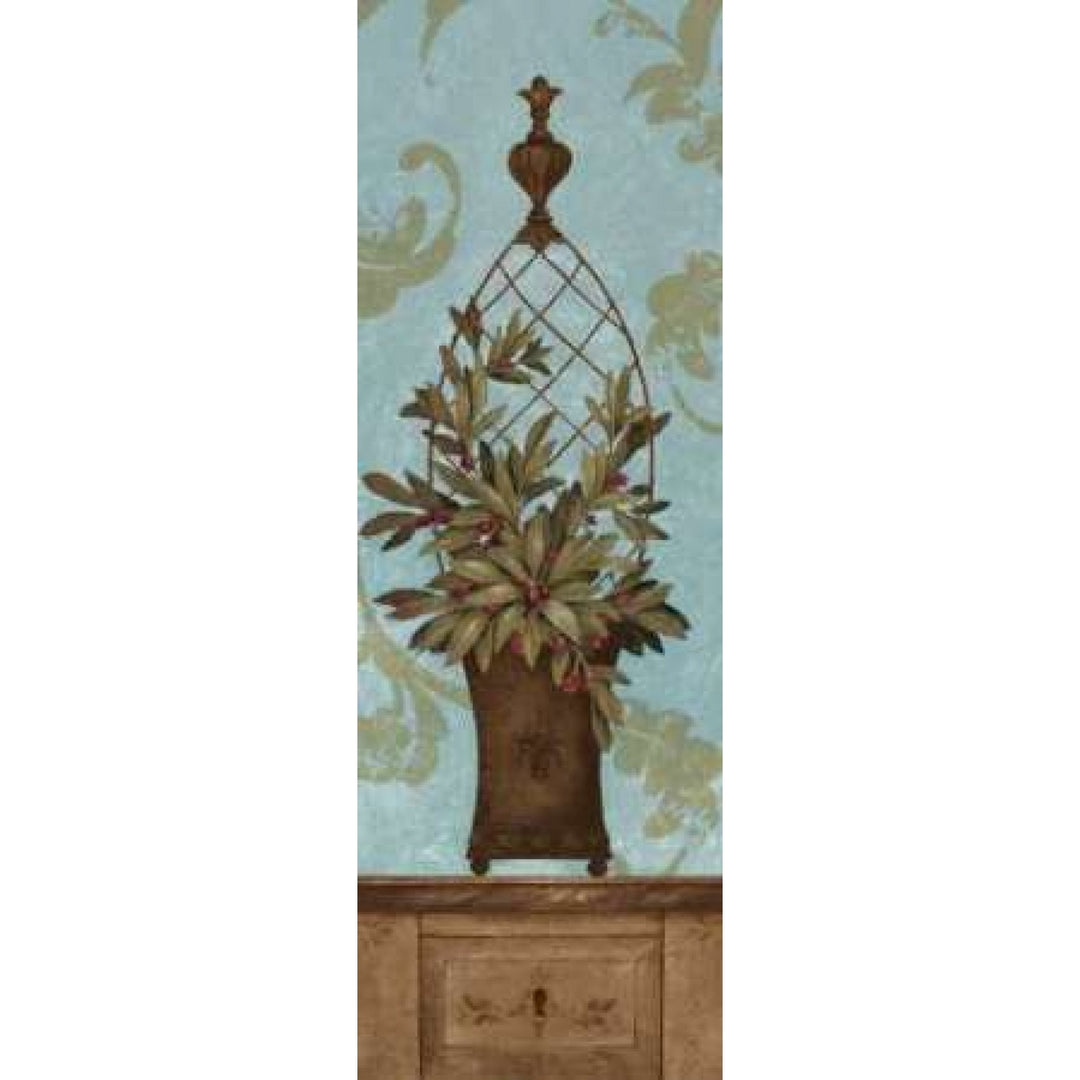 Blue Olive Topiary I Poster Print by Pamela Gladding-VARPDXGLA554 Image 1