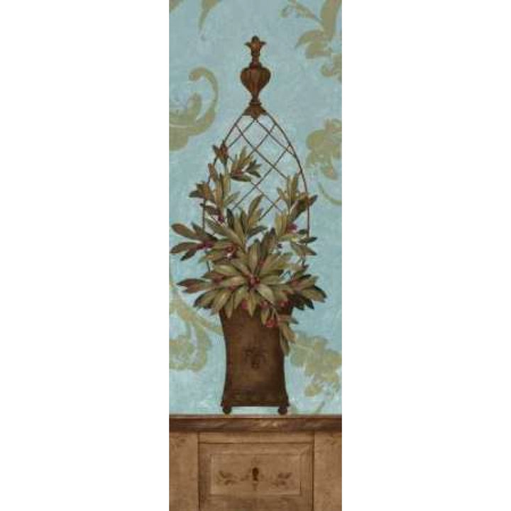 Blue Olive Topiary I Poster Print by Pamela Gladding-VARPDXGLA554 Image 2