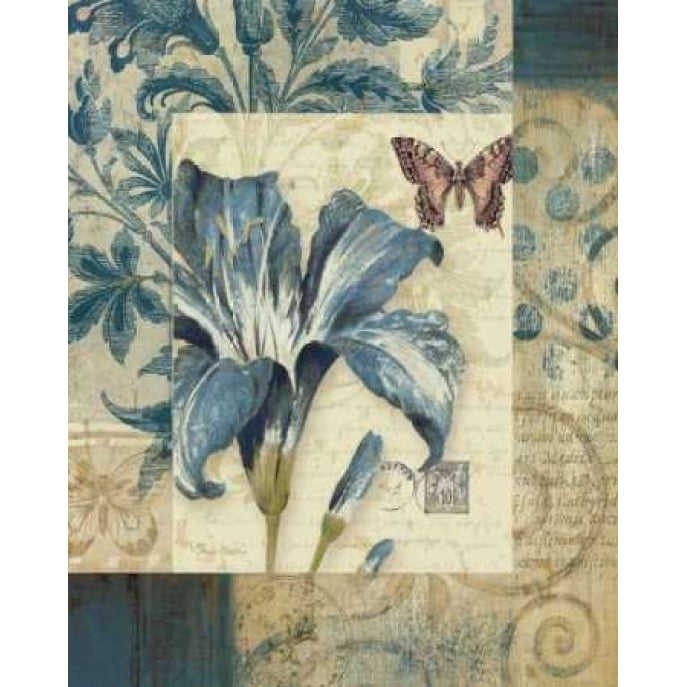 Blue Moods Lily Poster Print by Pamela Gladding-VARPDXGLA593 Image 1