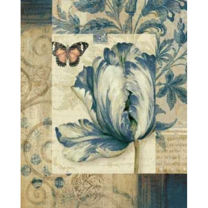 Blue Moods Tulip Poster Print by Pamela Gladding-VARPDXGLA594 Image 2