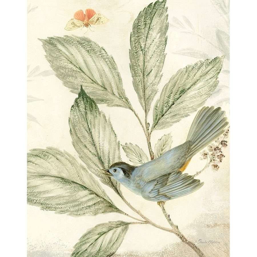 Bird And Branch II Poster Print - Pamela Gladding-VARPDXGLA677 Image 1