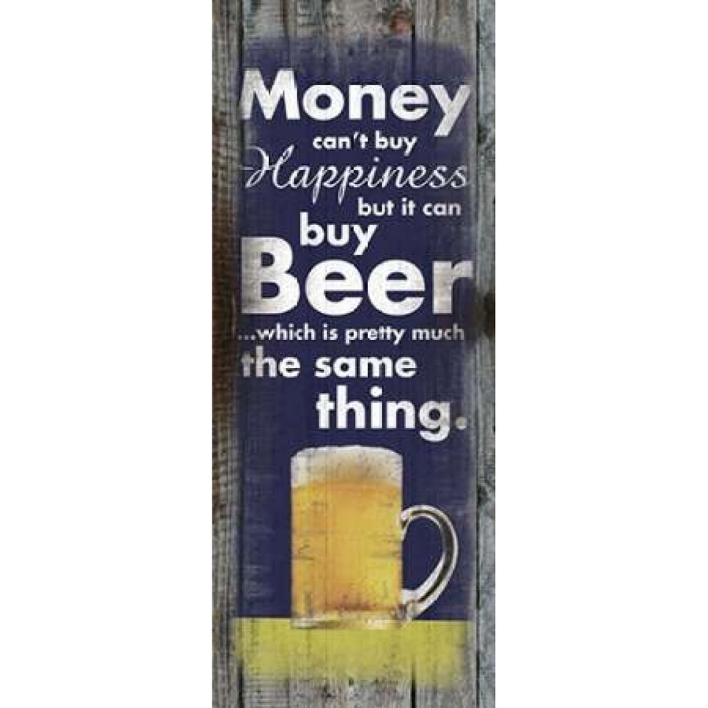 Money Beer Tall Poster Print by Lauren Gibbons-VARPDXGLPL035D Image 2