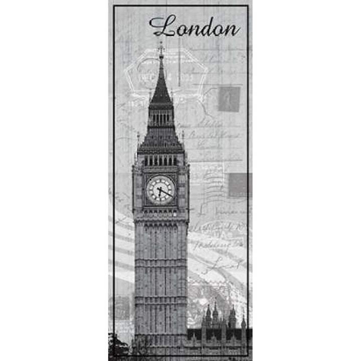 London Poster Print by Lauren Gibbons-VARPDXGLPL059B Image 1