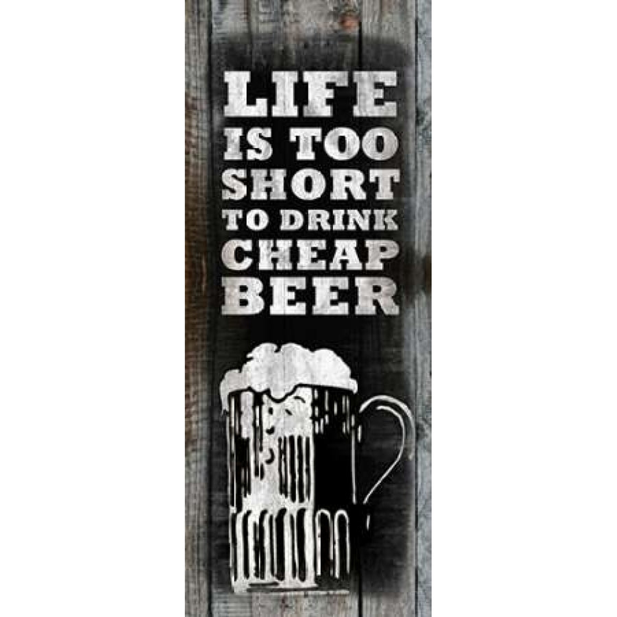 Cheap Beer Poster Print by Lauren Gibbons-VARPDXGLPL061B Image 1