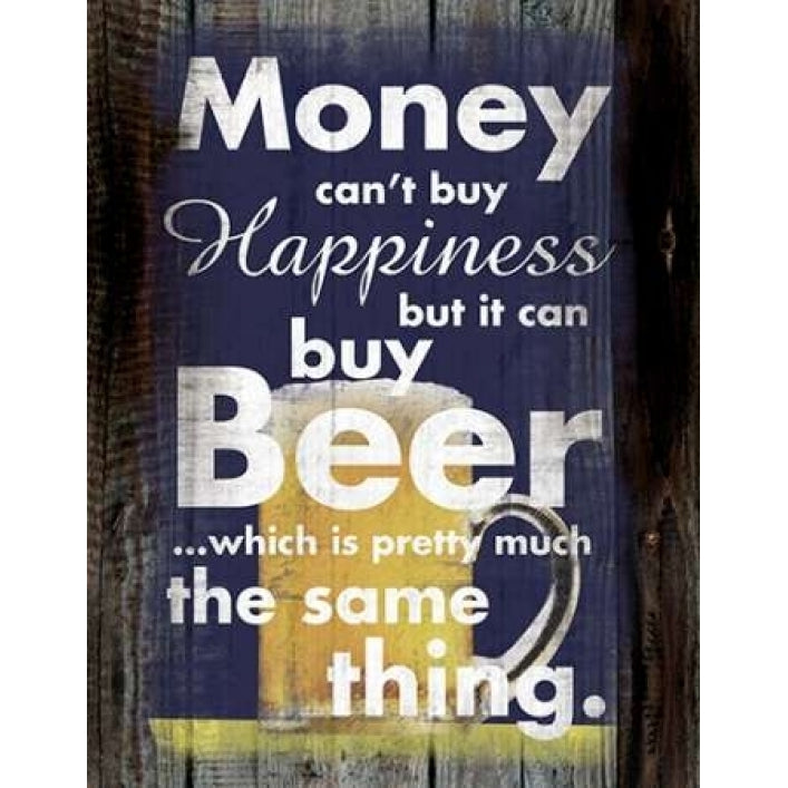 Money Beer Poster Print by Lauren Gibbons-VARPDXGLRC033D Image 1