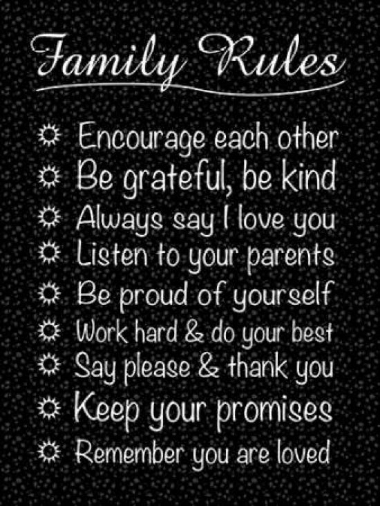 Family Rules Poster Print by Lauren Gibbons-VARPDXGLRC049A Image 1