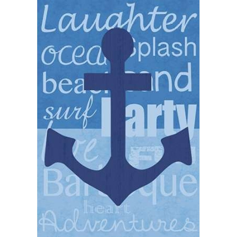 Beach Anchor Poster Print by Lauren Gibbons-VARPDXGLRC106A Image 2