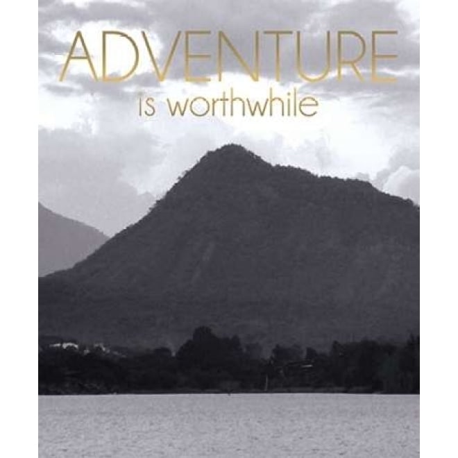 Adventure Is Worthwile BW 2 Poster Print by Lauren Gibbons-VARPDXGLRC125A Image 1