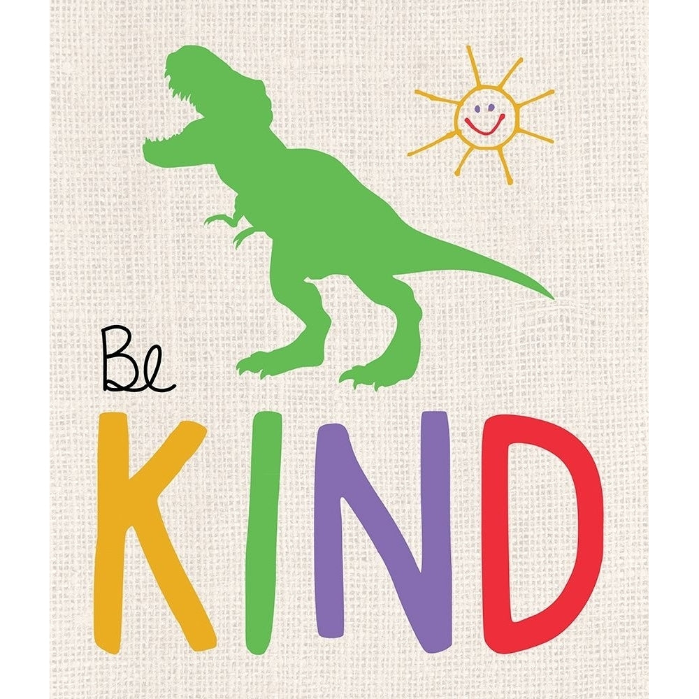 Be Kind Trex 2 by Lauren Gibbons-VARPDXGLRC177B Image 1