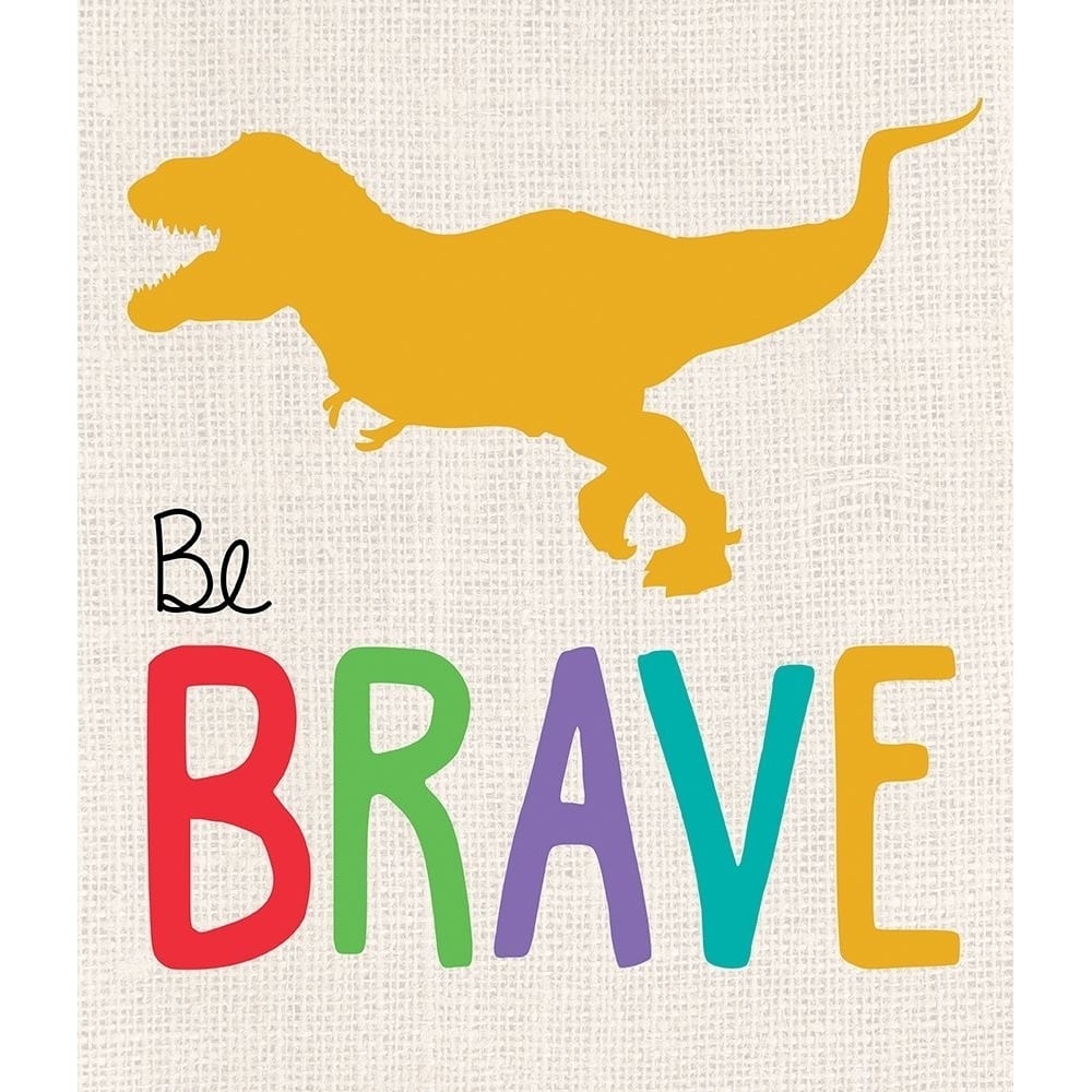 Be Brave Trex 1 by Lauren Gibbons-VARPDXGLRC177A Image 1