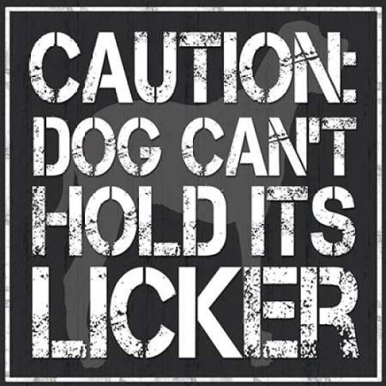 Dog Licker 2 Poster Print by Lauren Gibbons-VARPDXGLSQ107A Image 2