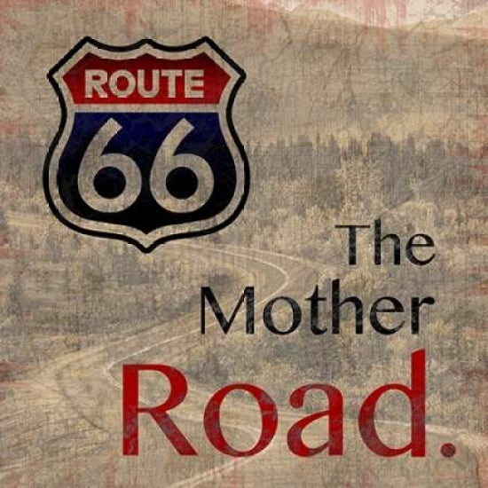 Mother Road Poster Print by Lauren Gibbons-VARPDXGLSQ140B Image 1