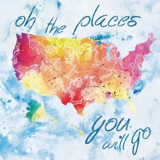 Places You Will Go Poster Print by Lauren Gibbons-VARPDXGLSQ170A Image 2