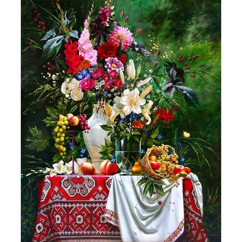 Bouquet Poster Print by Konstantin Golovin-VARPDXGOLA12 Image 1