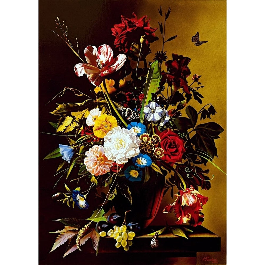 Still-life with a butterfly Poster Print by Konstantin Golovin-VARPDXGOLA17 Image 1