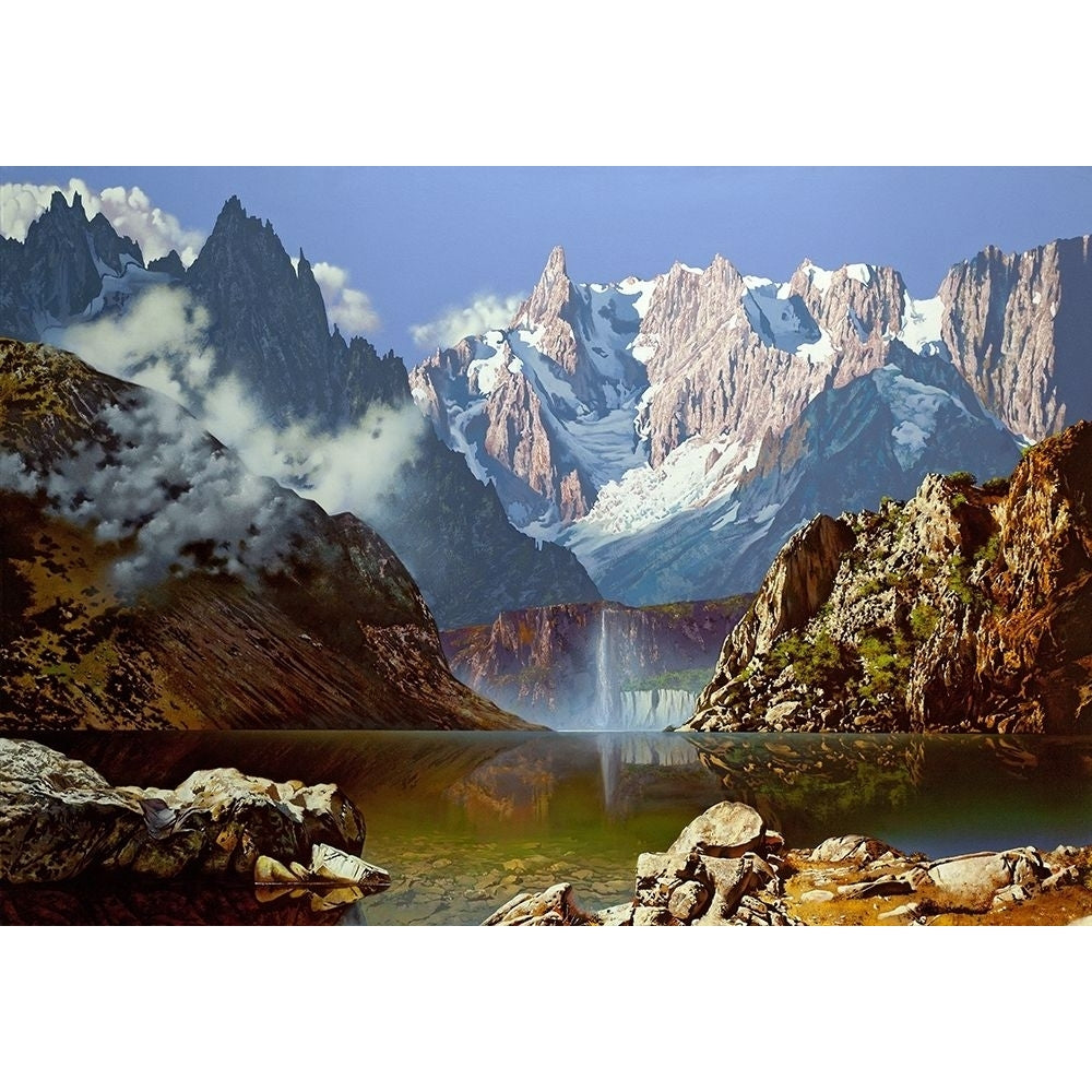 Mountain lake Poster Print by Konstantin Golovin-VARPDXGOLA6 Image 1