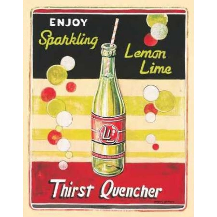 Lemon Lime Poster Print by Gregory Gorham-VARPDXGOR052 Image 1