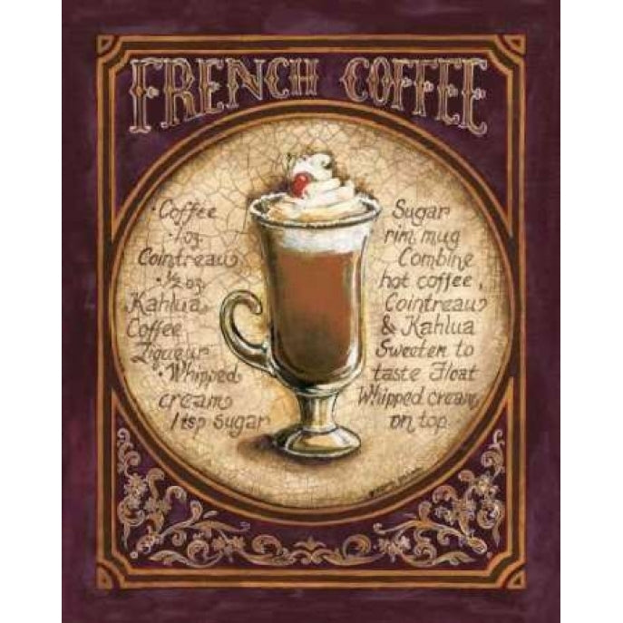 French Coffee Poster Print by Gregory Gorham-VARPDXGOR066 Image 2