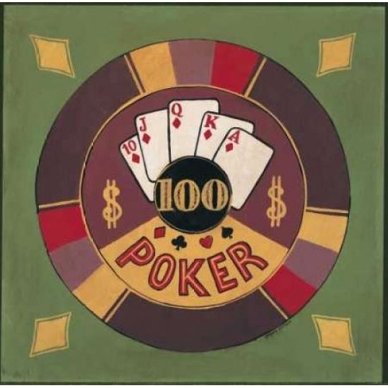 Poker - I00 Poster Print by Gregory Gorham-VARPDXGOR076 Image 1