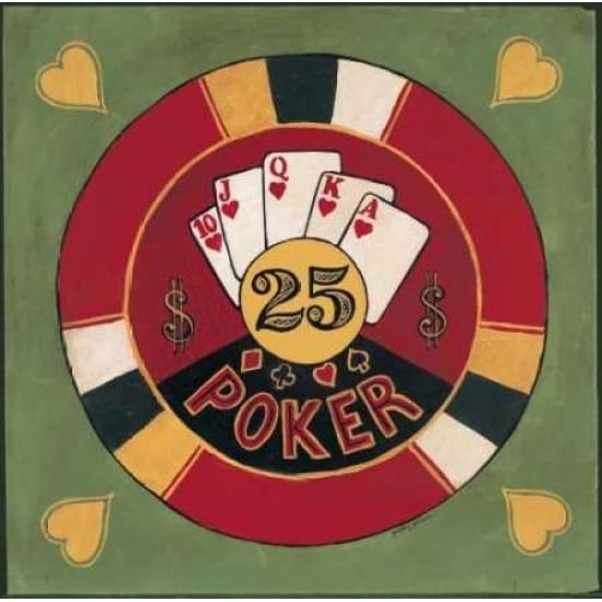 Poker - 25 Poster Print by Gregory Gorham-VARPDXGOR075 Image 1