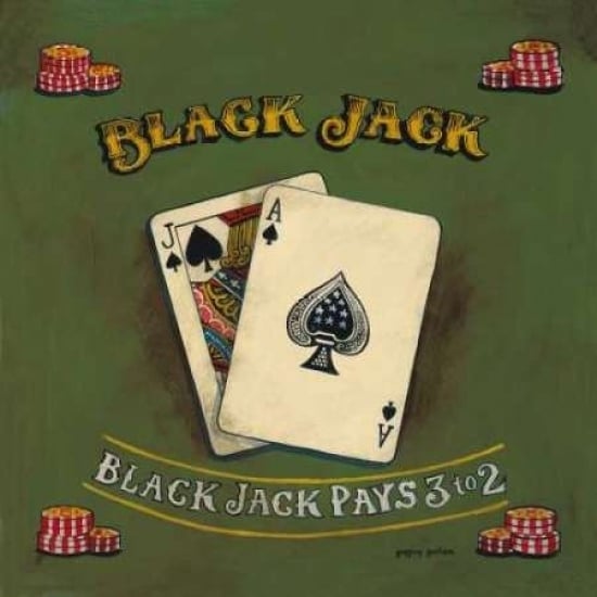 Blackjack Poster Print by Gregory Gorham-VARPDXGOR080 Image 2