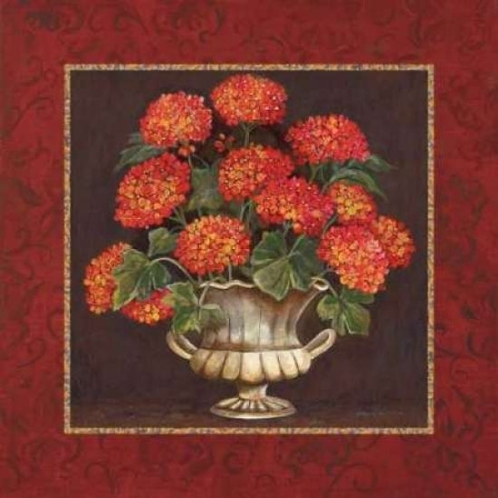 Geraniums II Poster Print by Gregory Gorham-VARPDXGOR103 Image 2