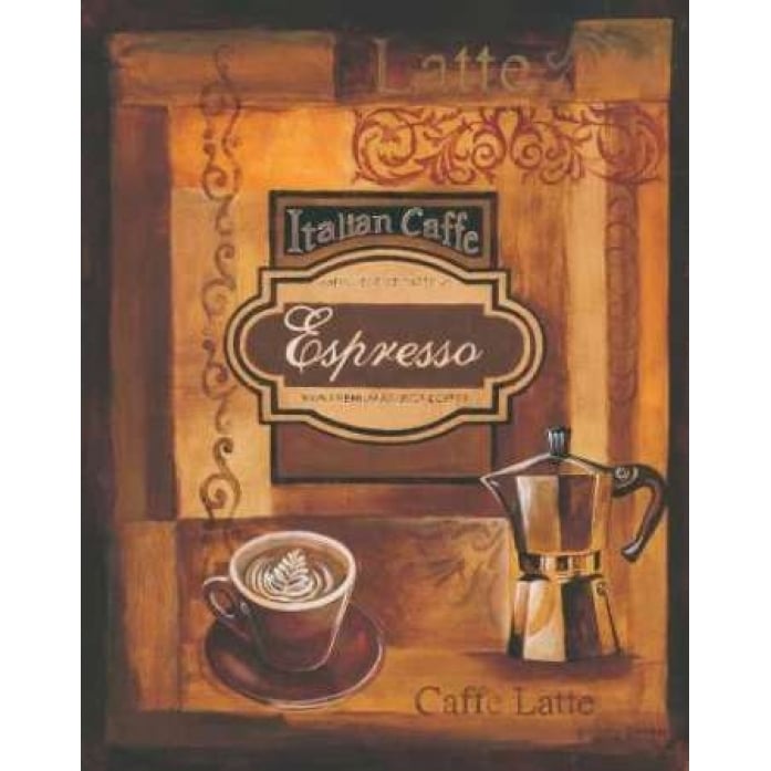 Italian Caffe Poster Print by Gregory Gorham-VARPDXGOR137 Image 1