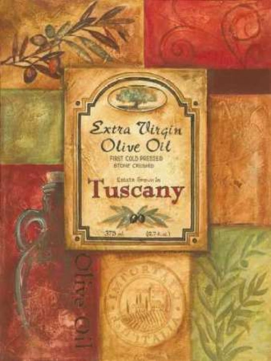 Tuscan Olive Oil Poster Print by Gregory Gorham-VARPDXGOR176 Image 1