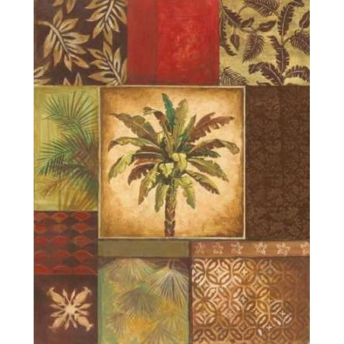 Palm Collage II Poster Print by Gregory Gorham-VARPDXGOR187 Image 2