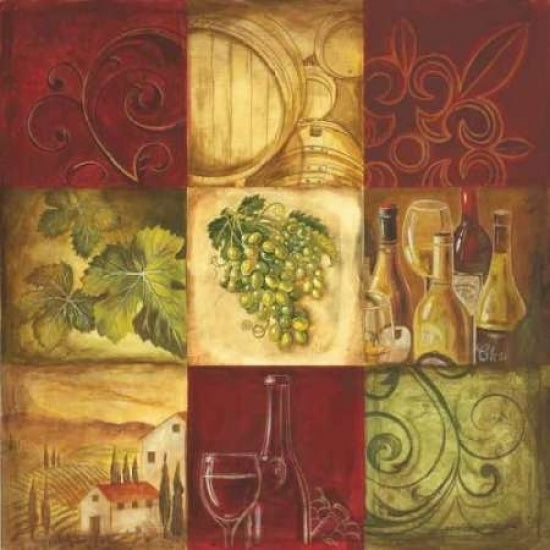 Tuscan Wine I Poster Print by Gregory Gorham-VARPDXGOR205 Image 2