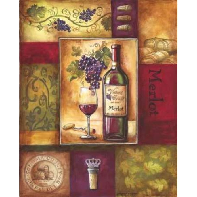 Valley Wine II Poster Print by Gregory Gorham-VARPDXGOR215 Image 2