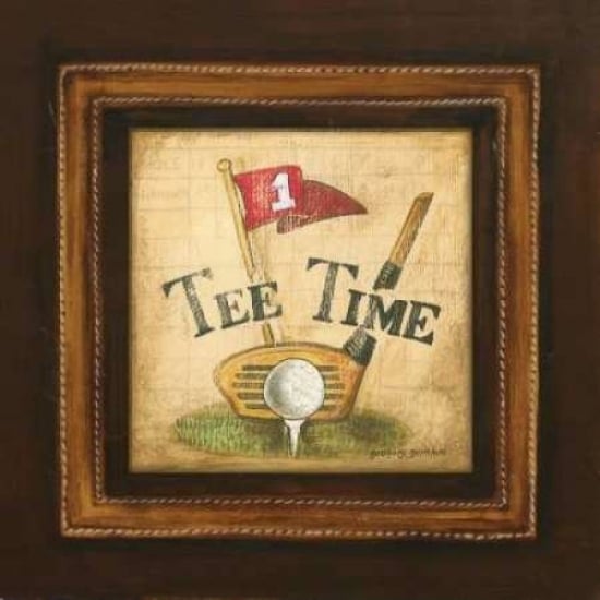 Golf Tee Time Poster Print by Gregory Gorham-VARPDXGOR255 Image 2